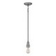 preview thumbnail 7 of 10, Quoizel Squire Galvanized Mini Pendant