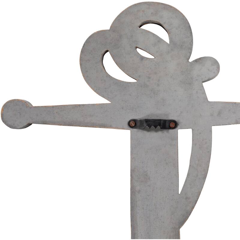 Artistic Weavers Laguna Distressed Grey Anchor 22x16-inch Wall Décor