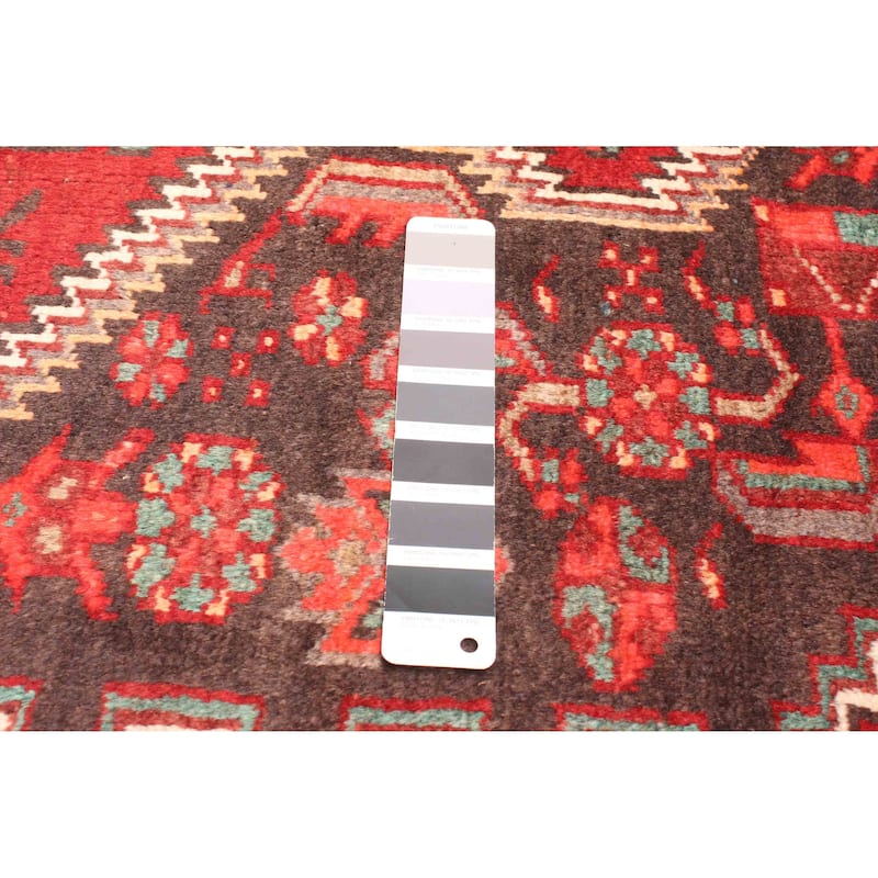 ECARPETGALLERY Hand-knotted Andelz Dark Grey Wool Rug - 4'0 x 6'8