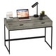 preview thumbnail 14 of 12, 43'' W Home Office Computer Desk with 2 Drawers, Modern Writing Study Desk