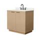 Option Light Straw, Black Trim, Giotto Quartz Top