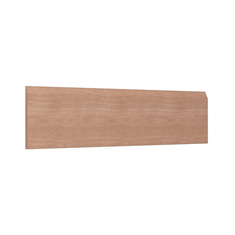WM618: 9/16-in D x 5-1/4-in W x 96-in L Americraft Solid Hardwood Stain Grade Ogee Base Moulding