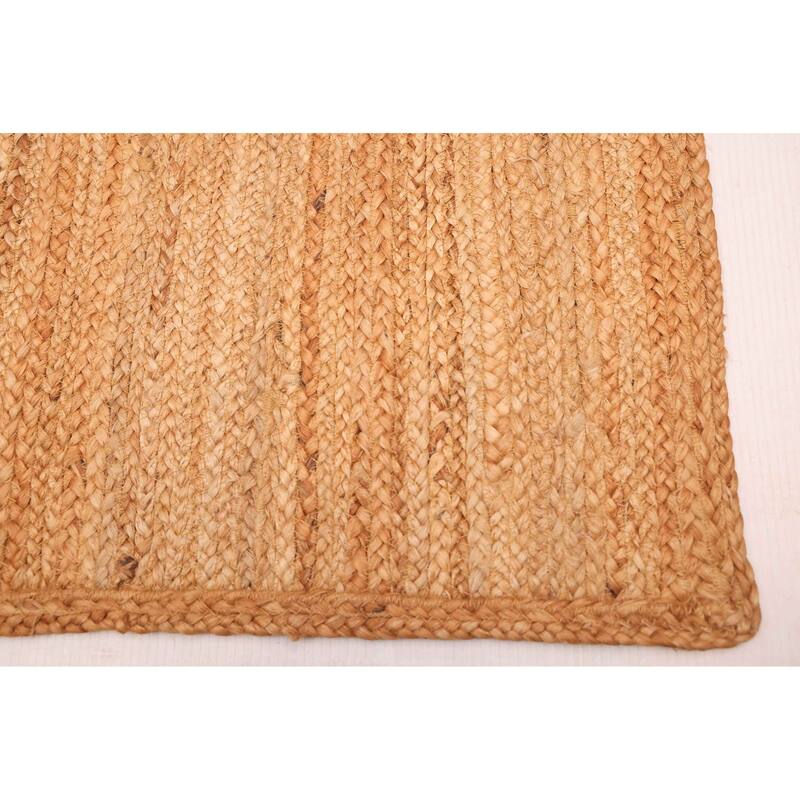 ECARPETGALLERY Flat-Weave Palas Denizli Tan Jute Rug - 5'5 x 7'8