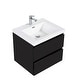 preview thumbnail 167 of 169, CASAINC Floating Bathroom Vanity with Resin Top Basin and Soft Closing Drawers