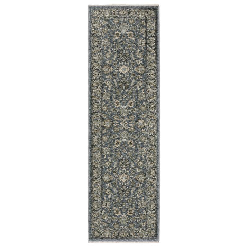 HomeRoots Oriental Traditional Runner Area Rug