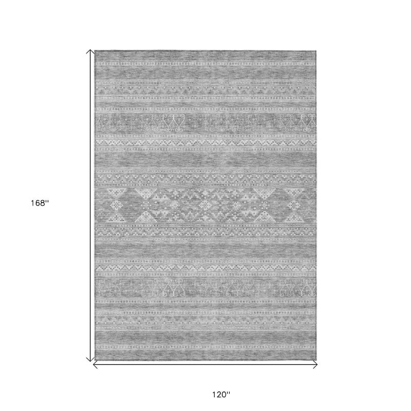HomeRoots Southwestern Transitional Rectangle Outdoor Rug