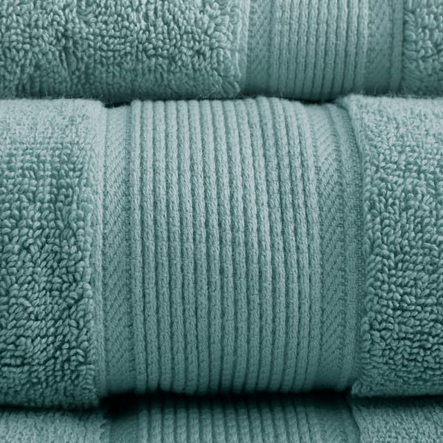 Madison Park Signature Cotton 8-piece Antimicrobial Towel Set