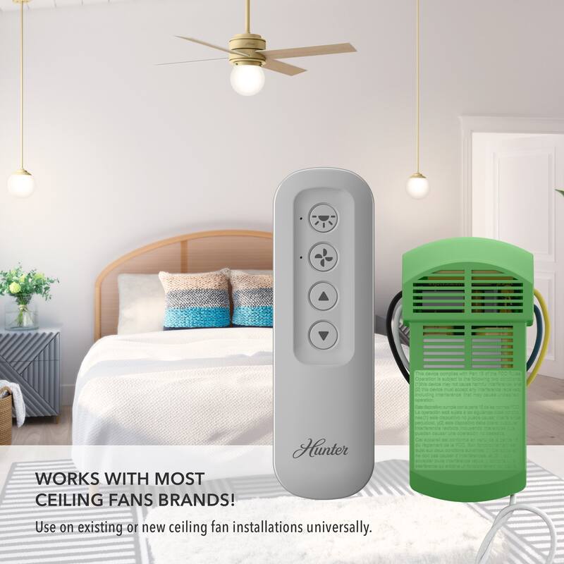 Hunter Universal Fan-Light Remote Control with Receiver