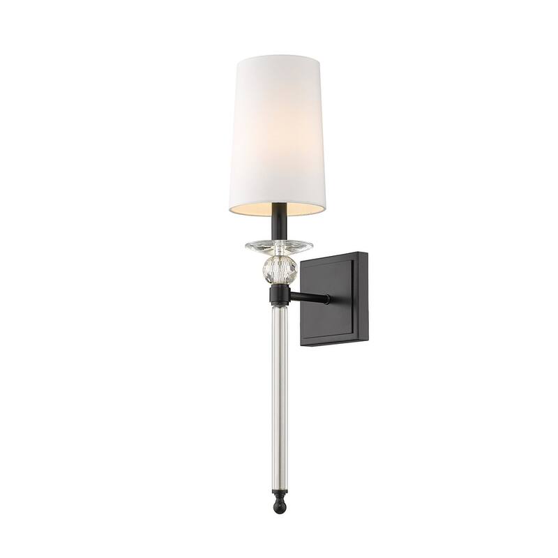 Z-Lite Ava 26" Tall Wall Sconce - Matte Black
