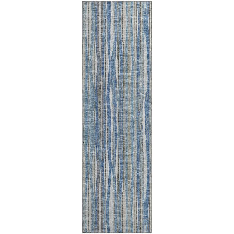 Premium Washable Super Soft Modern Stripes Mayfield Rug