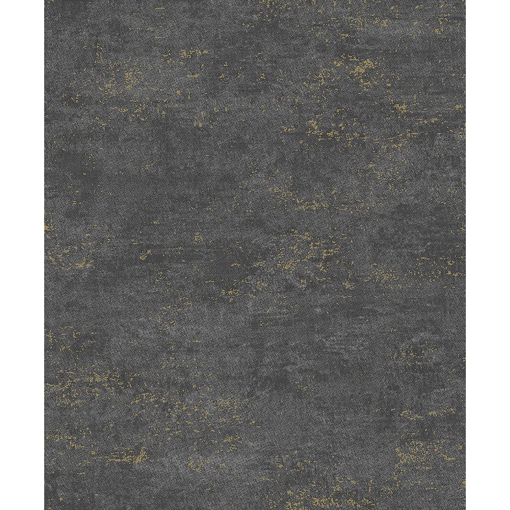 A-Street Prints Elatha Charcoal Gilded Texture Wallpaper