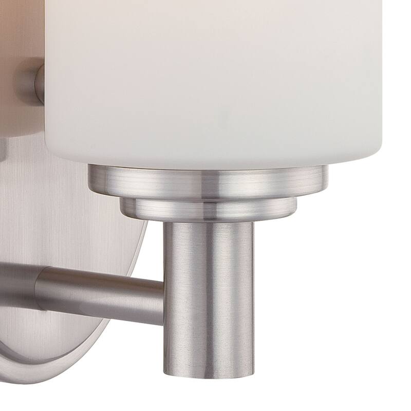 Pittman 9-inch High 1-Light Sconce in Brushed Nickel - 4.5