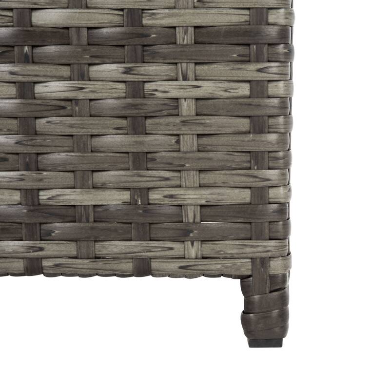 SAFAVIEH Outdoor Mazeli Trash Bin (Fully Assembled)