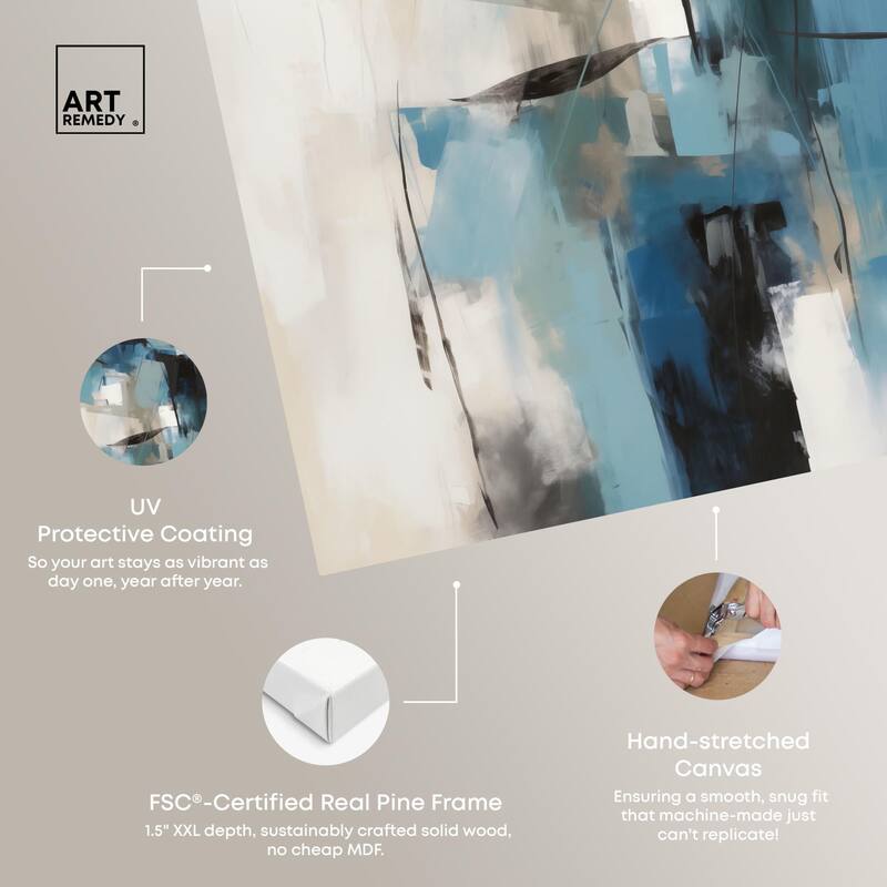 Glimpse of Infinity II Canvas by Art Remedy, Gallery Wrapped