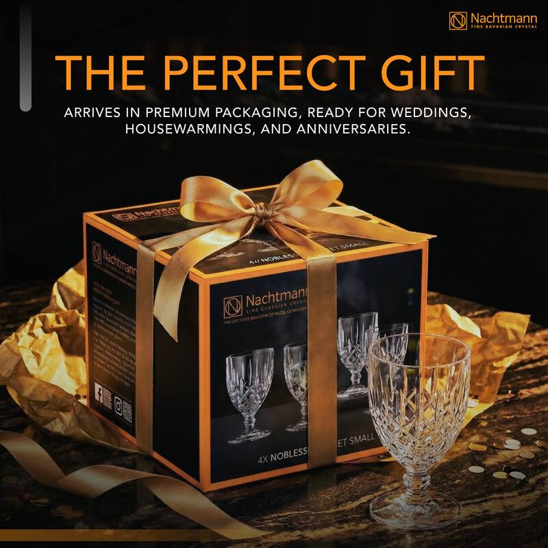 Nachtmann Set of 4 Noblesse All Purpose Goblets