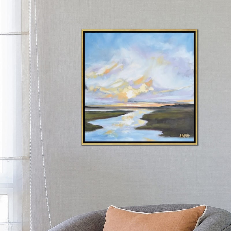 iCanvas "Lowcountry Daybreak" by April Moffatt Framed Canvas Print