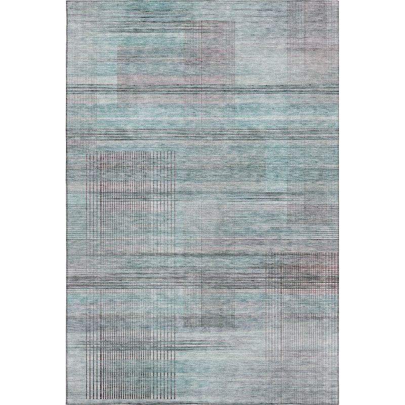 Premium Washable Super Soft Modern Criss Cross Mayfield Rug