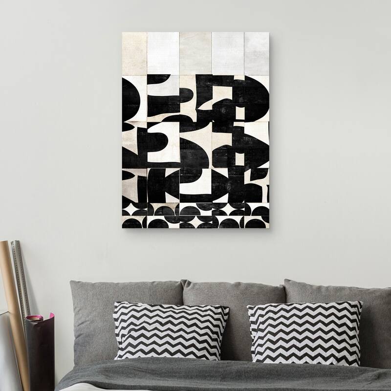 Scramble by Nikki Chu Canvas Art Print