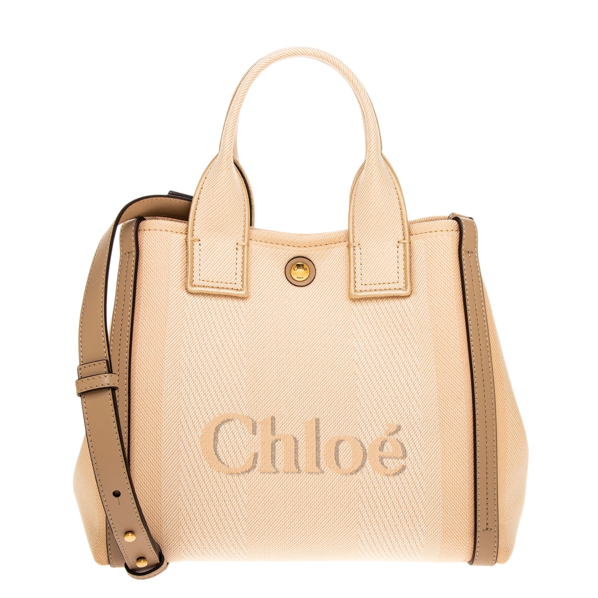 Chloe Small Carry Tote in Canvas