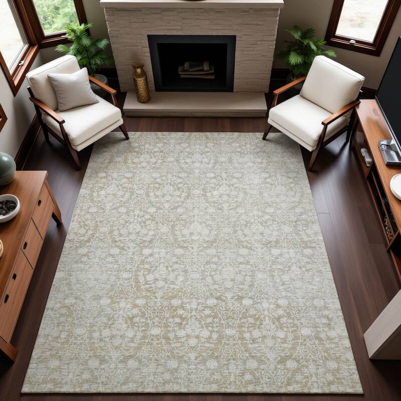 Premium Washable Super Soft Vintage Traditional Mayfield Rug