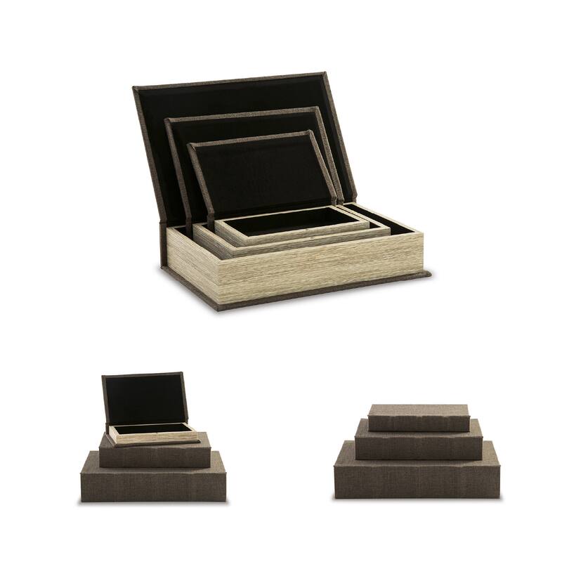 Signature Design by Ashley Jolina Box Set (Set of 3) - 13"W x 8.7"D x 2.8"H