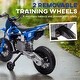 preview thumbnail 1 of 8, Electric Bike for Toddler with Training Wheels - Blue Blue