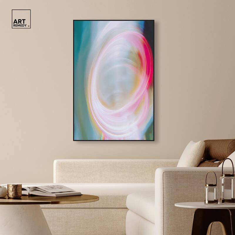 Swirling Light III Canvas by Art Remedy