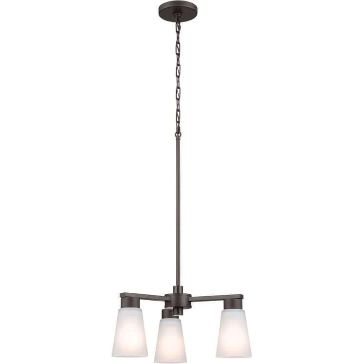 Kichler 52435 Stamos 3 Light 18" Wide Chandelier