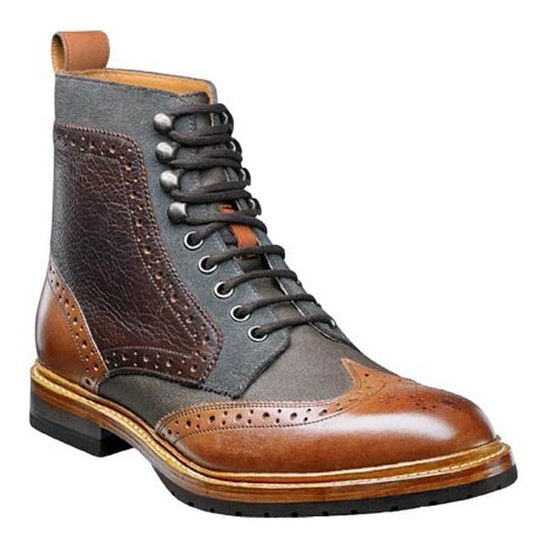 stacy adams wingtip lace boots
