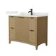 Option Natural Oak / Giotto Quartz Top / Matte Black