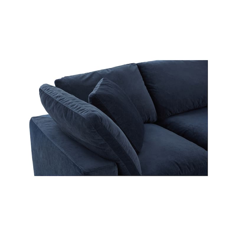 Aurelle Home Tami Reversible Lounge Sectional - 114" x 76"