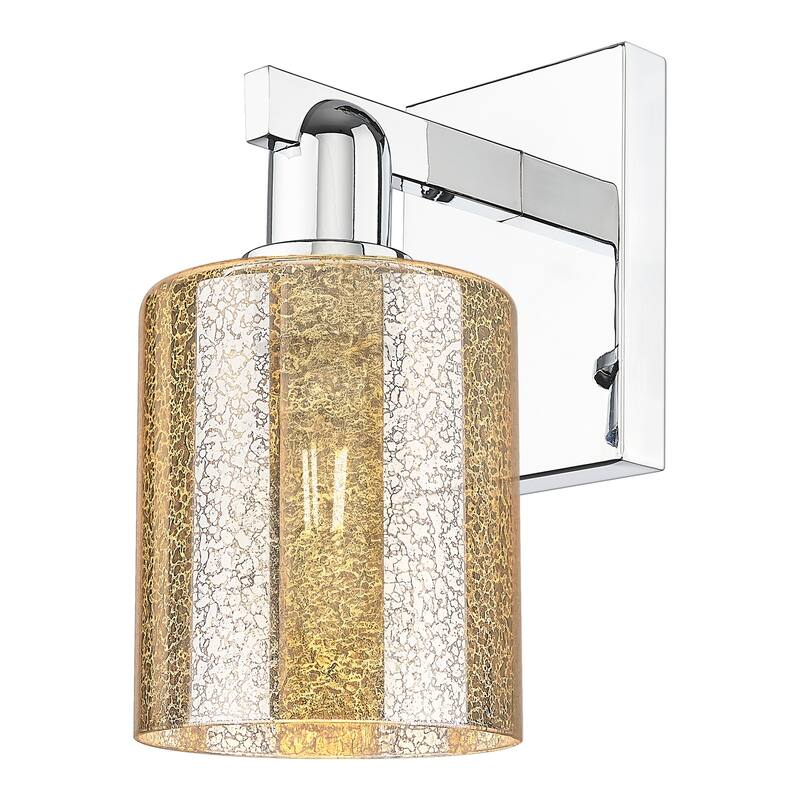 Innovations Lighting 716-1W-11-5 Cobbleskill Sconce Cobbleskill 11" - Oil Rubbed Bronze / Mercury