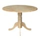 preview thumbnail 5 of 17, International Concepts 42" Drop Leaf Table with 2 Chairs