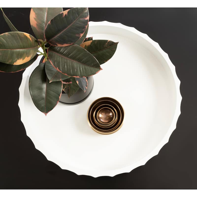 Kate and Laurel Lissi Round Tray