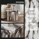 preview thumbnail 22 of 26, Roundhill Furniture Mchome 3-Piece Coffee Table Set, Coffee Table and Two End Tables