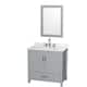 Option Gray, Chrome Trim, Giotto Quartz Top