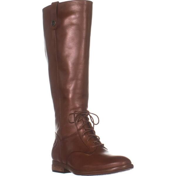 Shop Patricia Nash Cavallo Zip Up Knee High Boots Tan 8 5 Us 38 5 Eu Overstock 30812304