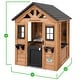 preview thumbnail 12 of 13, Backyard Discovery Sweetwater Cedar Wooden Playhouse with Play Kitchen - 3'6" x 3'10"