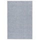 preview thumbnail 66 of 84, SAFAVIEH River Yuki Contemporary Solid Rug 3' x 5' - Blue/Ivory