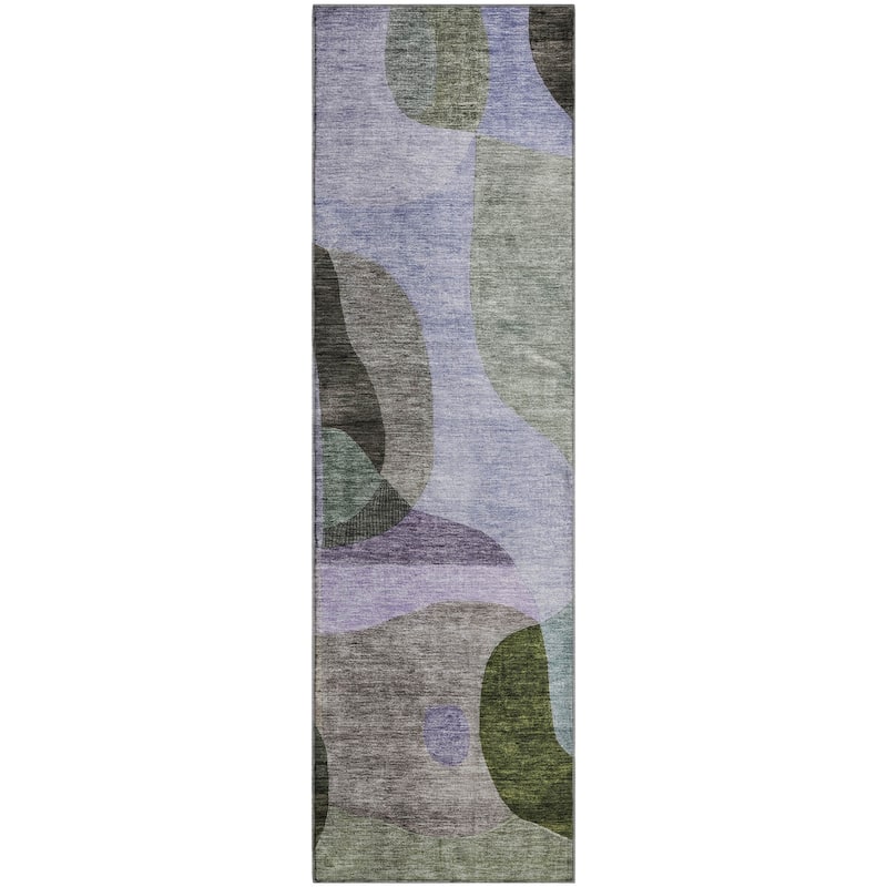 Premium Washable Super Soft Abstract Contemporary Mayfield Rug