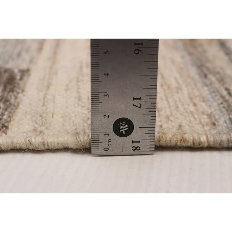 Ankara FW Ivory Kilim 4'11" x 7'11" - 4'11 x 7'11