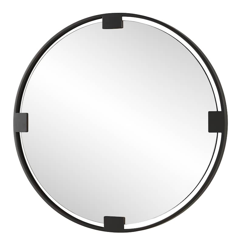 Uttermost 09986 Cornelia 42-1/2" Diameter Circular Framed Bathroom