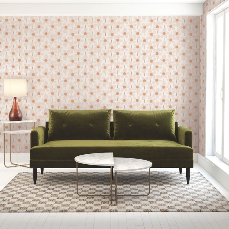 Tempaper Flower Power by Novogratz Peel and Stick Wallpaper