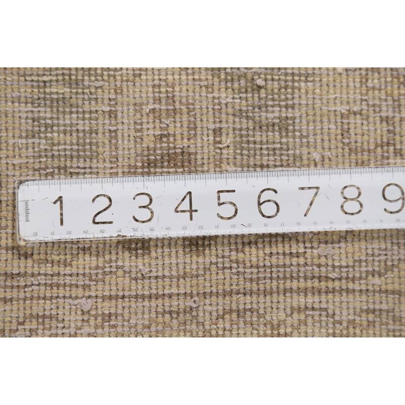 Distressed Blue Tabriz Vintage Persian Area Rug Handmade Wool Carpet - 9'7" x 12'2"