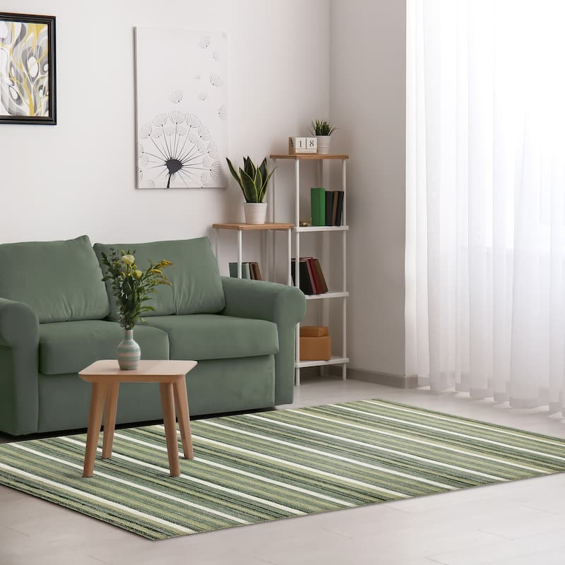 Liora Manne Aruba Faded Stripe Indoor Rug