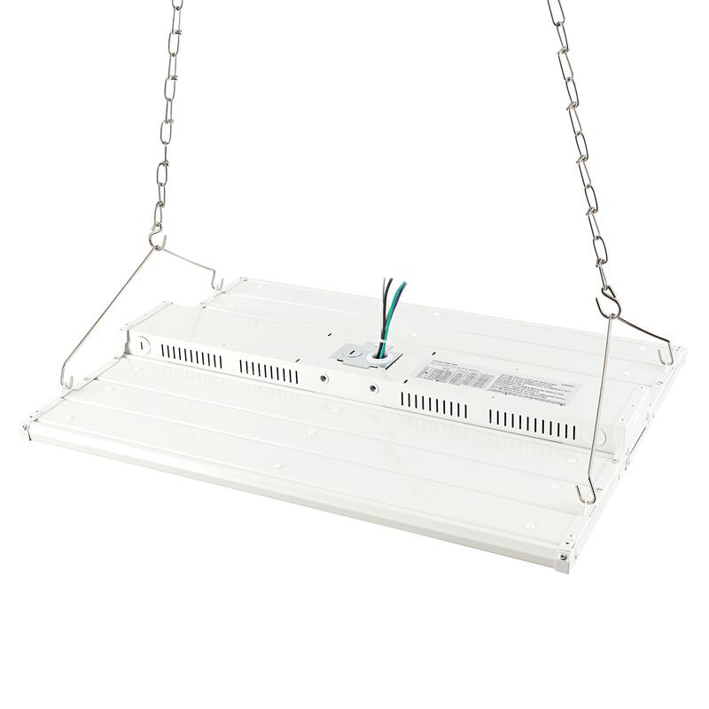 23.75 in. 220-Watt Integrated LED Shop Light with 28600 Lumens 5000K, White by JONATHAN Y