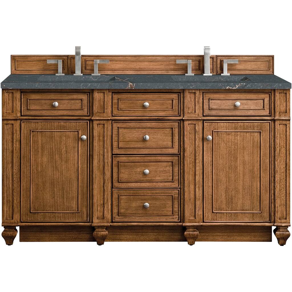 James Martin Vanities 157-V60D-FPBL Bristol 60" Free Standing Double