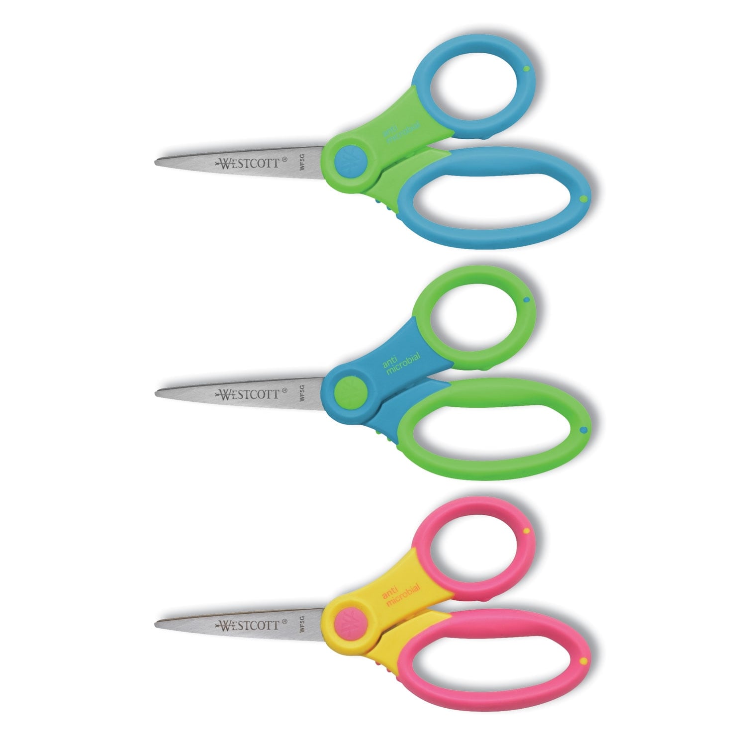 Ultra Soft Handle Scissors w/Antimicrobial Protect...