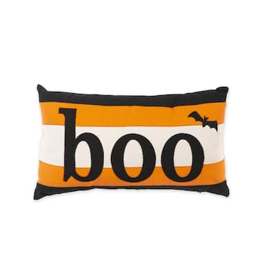 Boo Lumbar Pillow 20"x12"