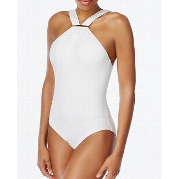michael kors white swimsuit